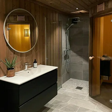 Ferienhaus Cozy With Sauna In